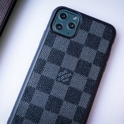 Authentic LV Canvas iPhone Case (Upcycled - 12)