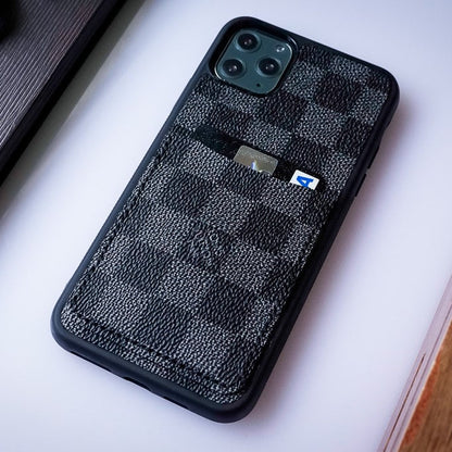 Authentic LV Canvas iPhone Wallet Case (Upcycled - 11)