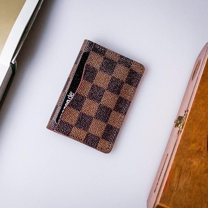 Recycled Louis Vuitton Wallet – Handmade Slim Luxury Wallet 2