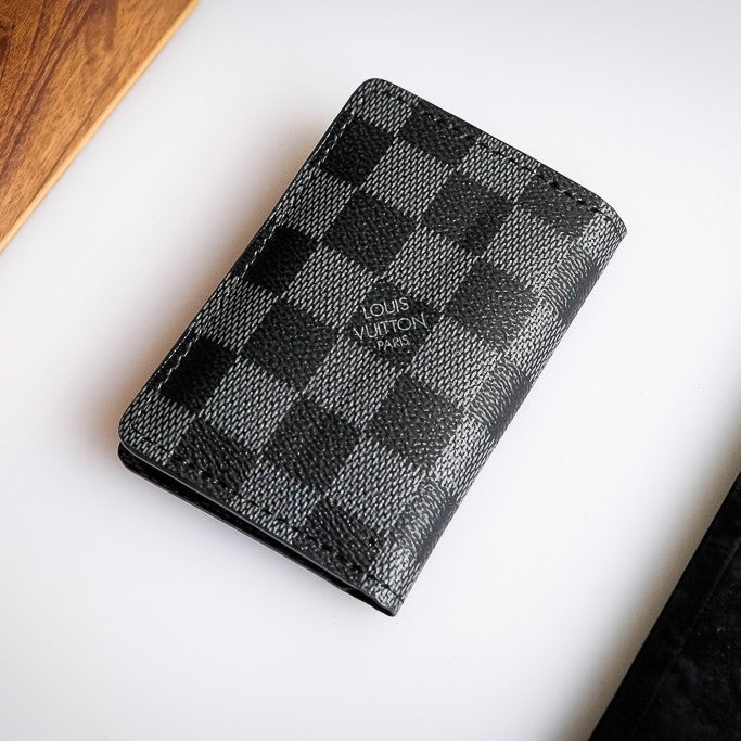 Recycled Louis Vuitton Wallet – Upcycled Luxury Card Holder 1