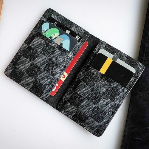Recycled Louis Vuitton Wallet – Upcycled Luxury Card Holder 1
