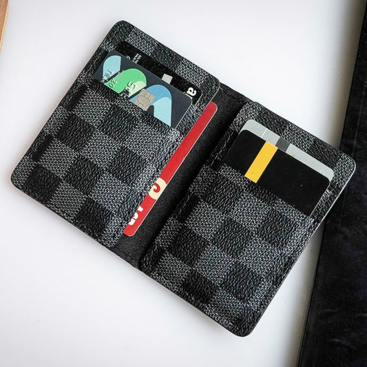 Recycled Louis Vuitton Wallet – Upcycled Luxury Card Holder 1