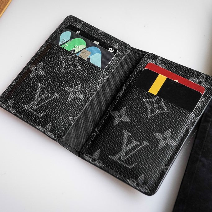Recycled Louis Vuitton Wallet – Upcycled Luxury Card Holder 1