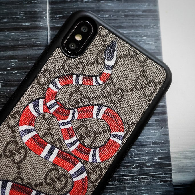 Recycled Gucci Canvas Iphone Case IP-GC1