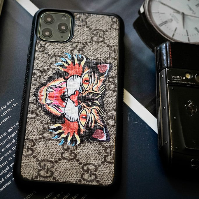 Recycled Gucci Canvas Iphone Case IP-GC7