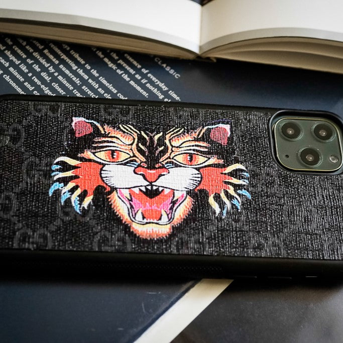 Recycled Gucci Canvas Iphone Case IP-GC8