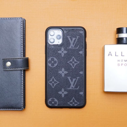 Authentic LV Canvas iPhone Case (Upcycled - 12)