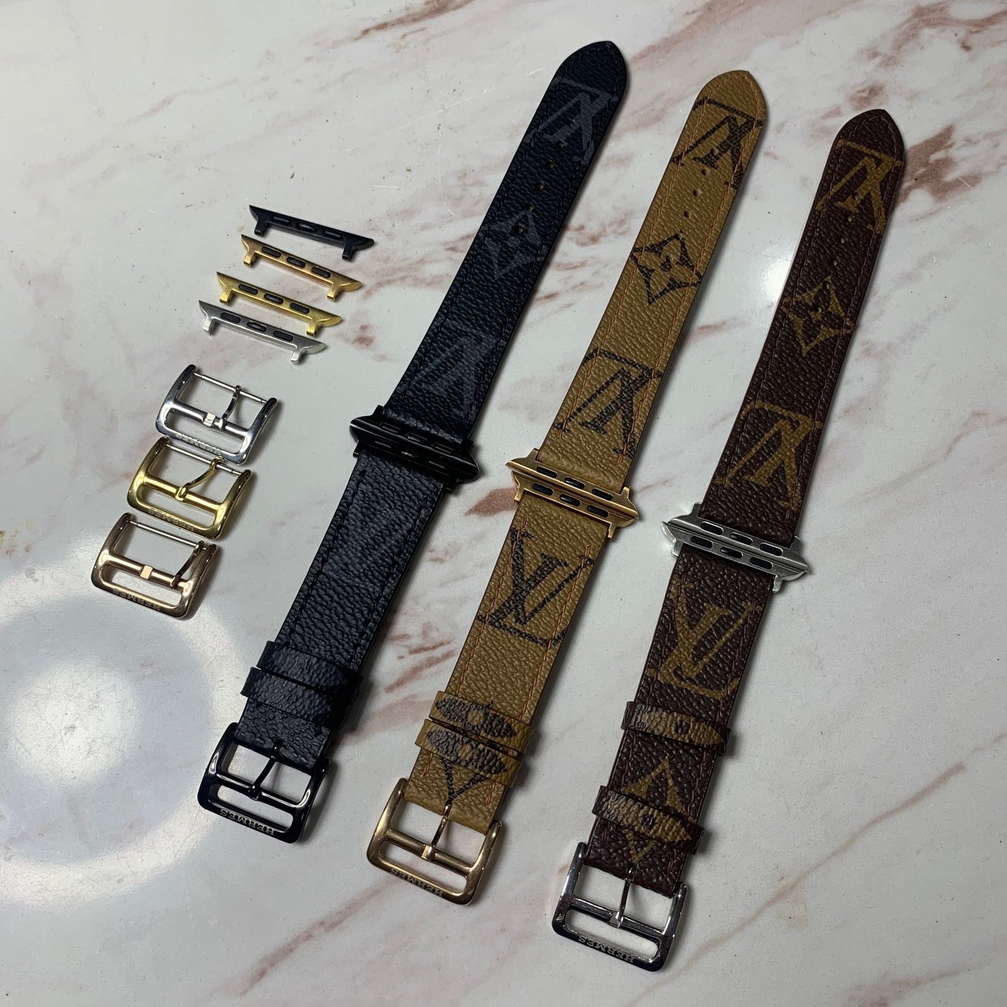Recycled LV Apple watch band AW-LV12