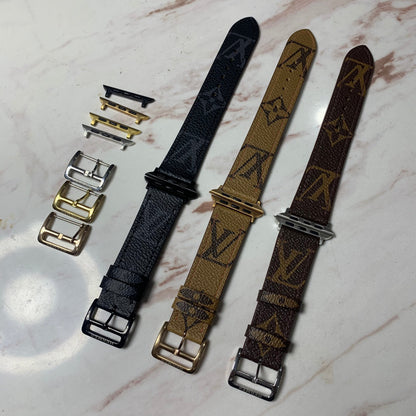 Recycled LV Apple watch band AW-LV12