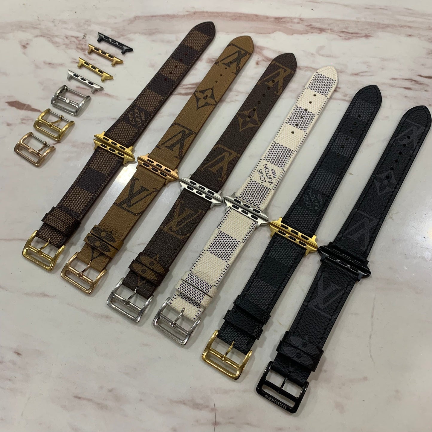 Recycled LV Apple watch band AW-LV12